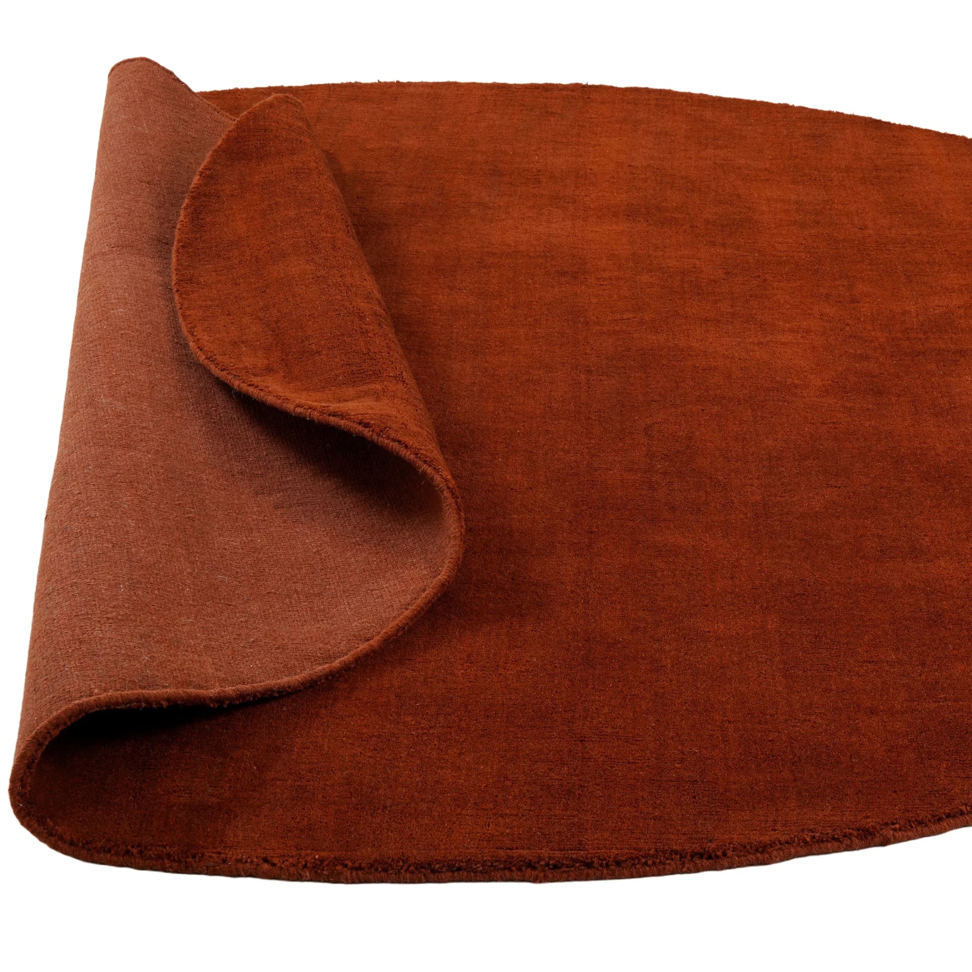 Pure Round Rug - Chestnut 250cm x 250cm