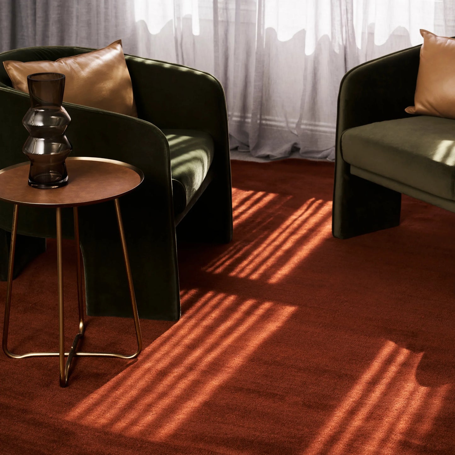 Buy Pure Rug - Chestnut 300cm x 400cm by Elan & Earth online - RJ Living