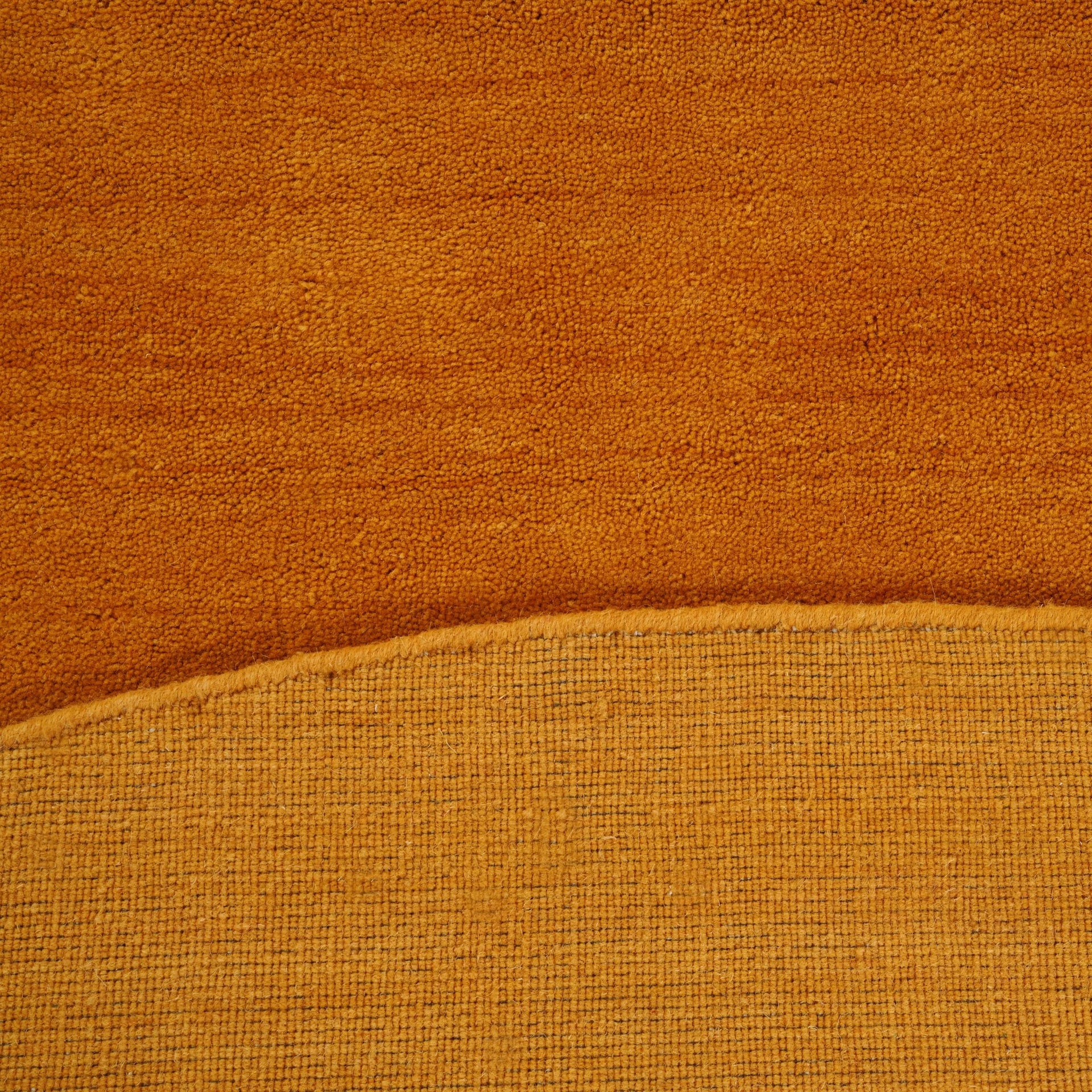 Pure Round Rug - Mustard 250cm x 250cm