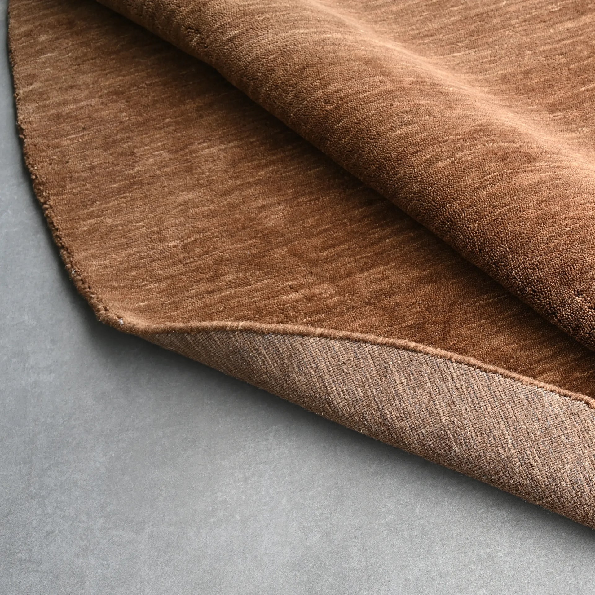 Pure Round Rug - Cocoa 250cm x 250cm