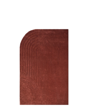 Trace Rug - Brick Red 200cm x 300cm