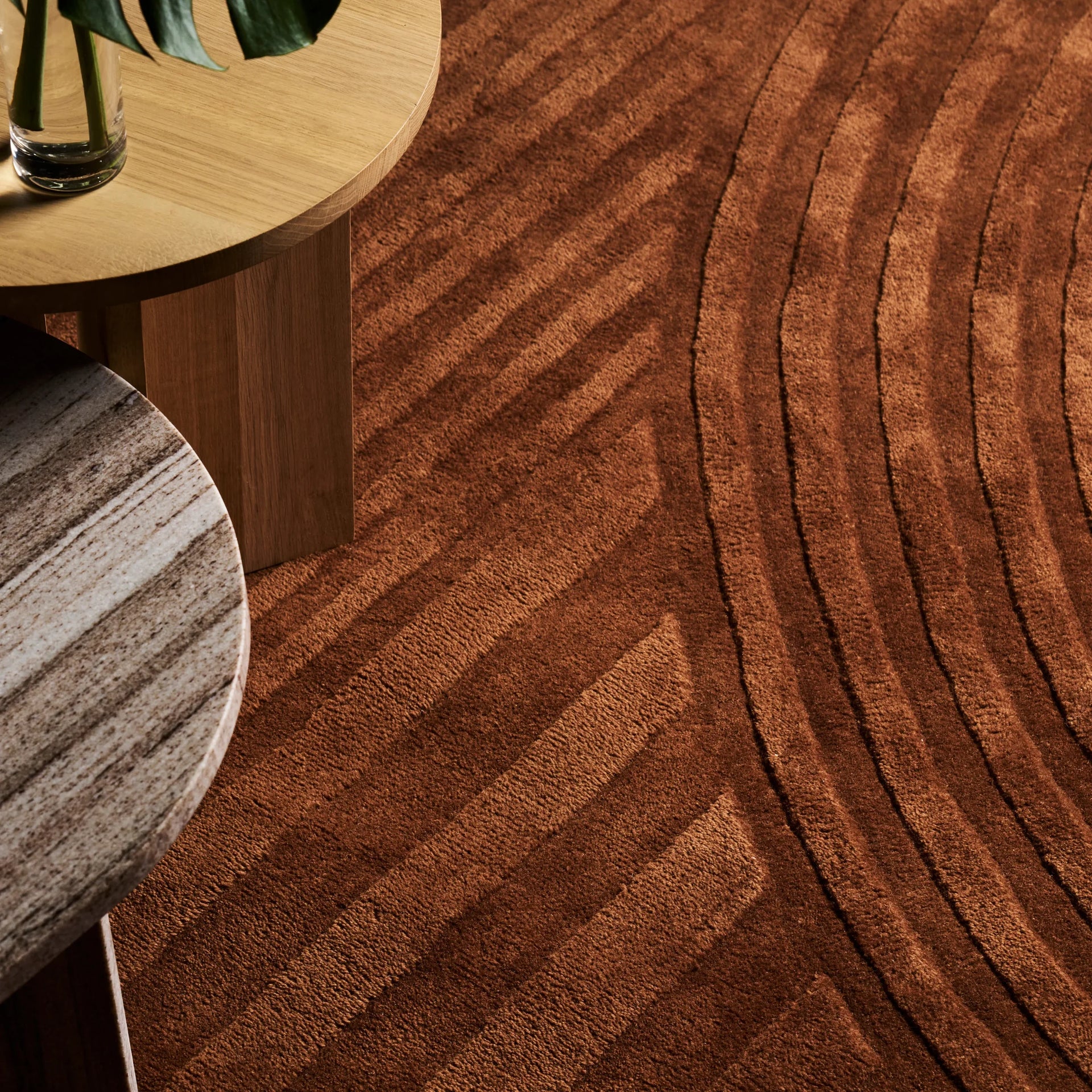 Trace Rug - Currant 250cm x 350cm