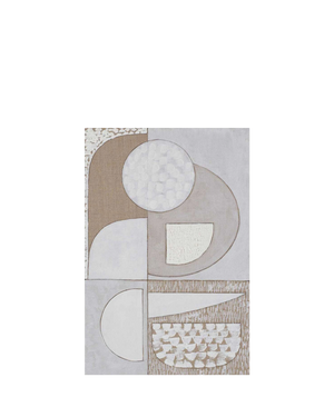 White Stucco 1 Canvas Print 46cm x 30cm