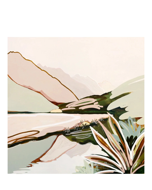 And Here We Are Canvas Print 30cm x 30cm