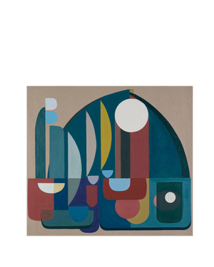 Apollo Limited Edition Canvas Print 40cm W x 46cm H Oak Frame