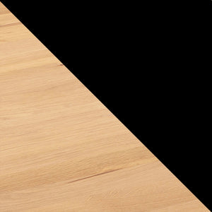 Hut Stool Mid - Oak/Black