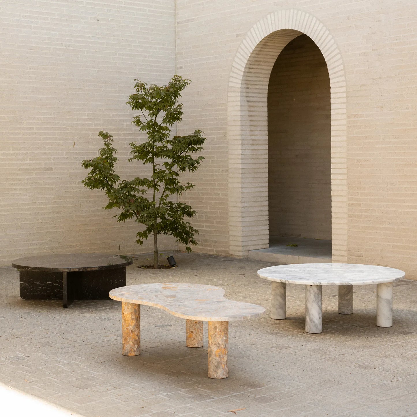 Claude Coffee Table - Earth Marble