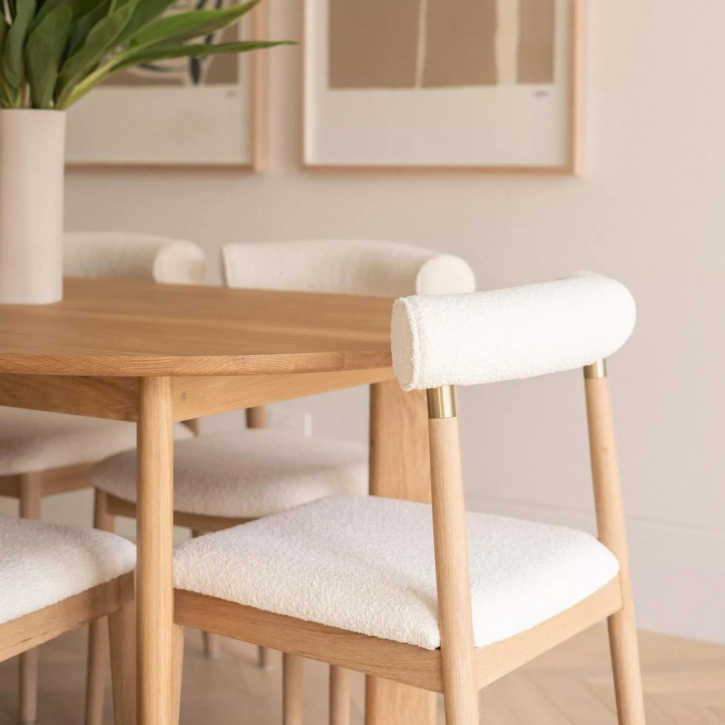 Cluster Dining Chair - Copenhagen Off White