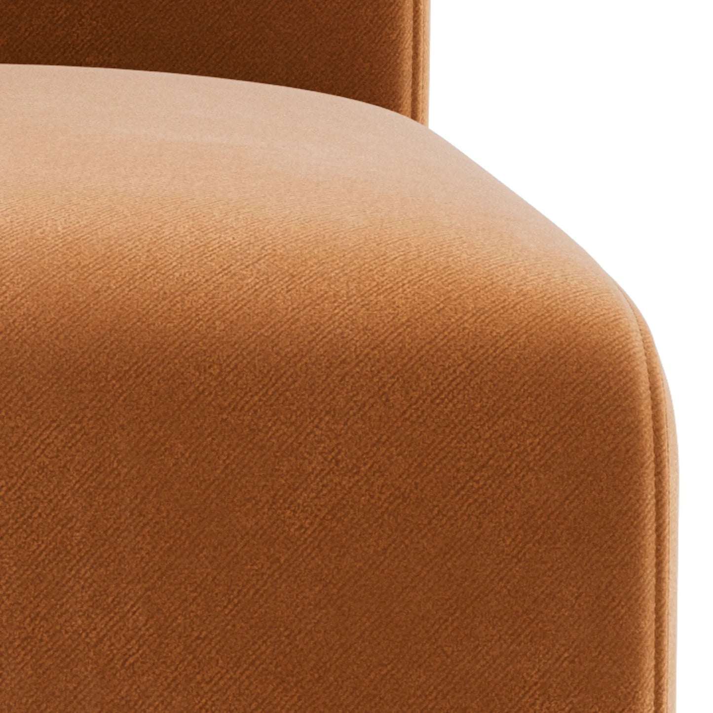 Jam Large Armless Middle Module - Opal Ochre