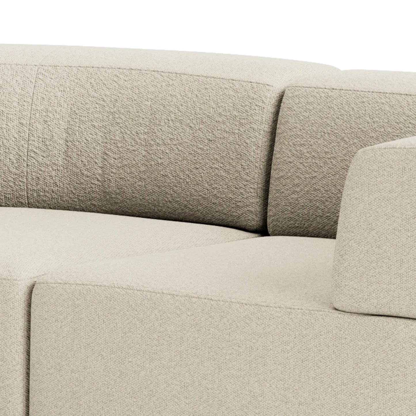 Stretch Closed Chaise Sofa - Copenhagen Grey