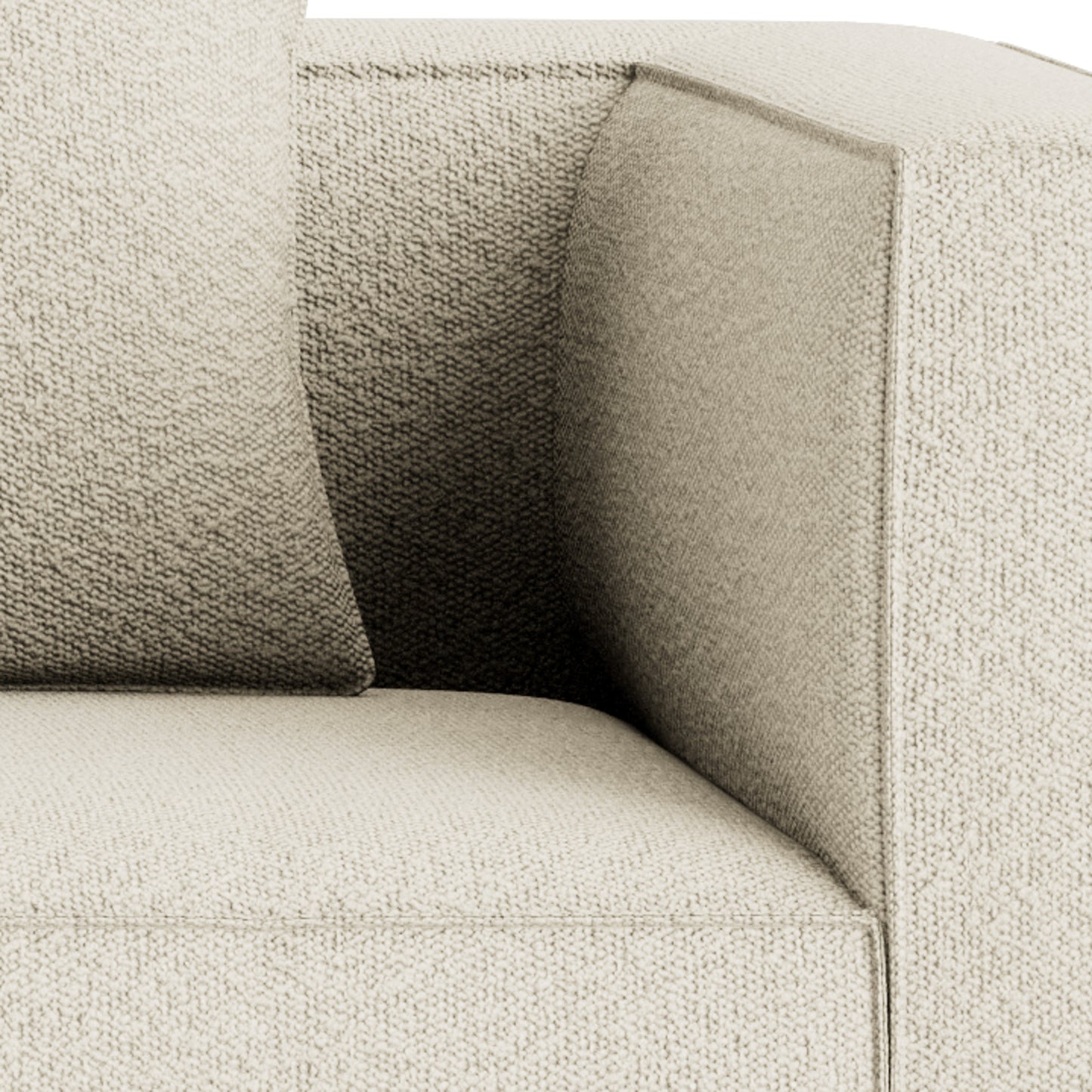 Block 3 Seater Sofa - Copenhagen Grey
