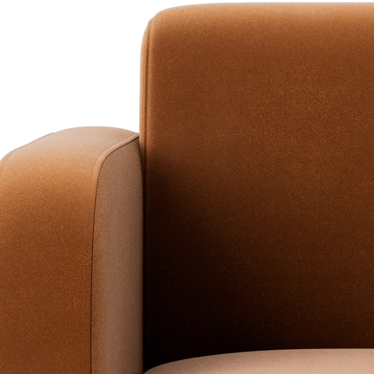 Jam Left Chaise Module - Opal Ochre