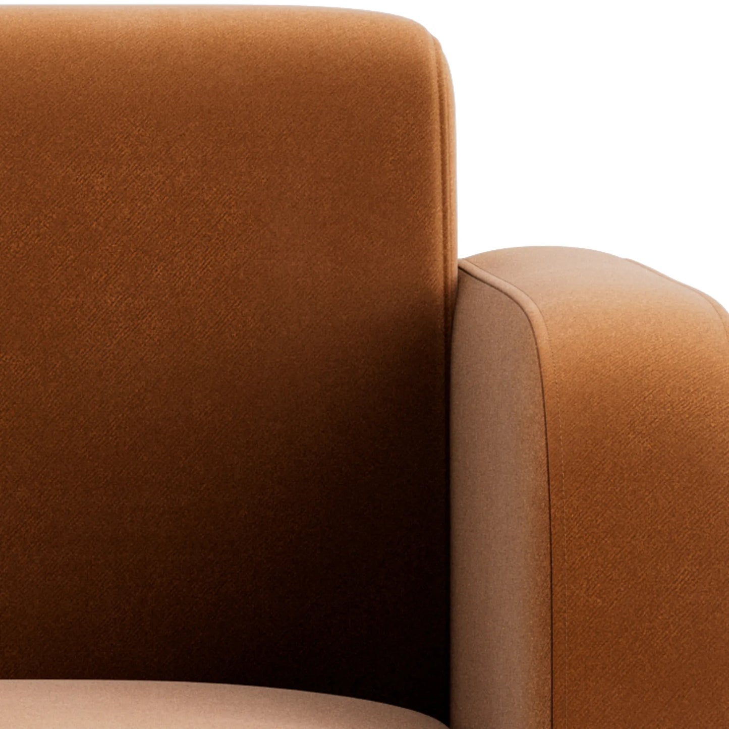 Jam Right Chaise Module - Opal Ochre