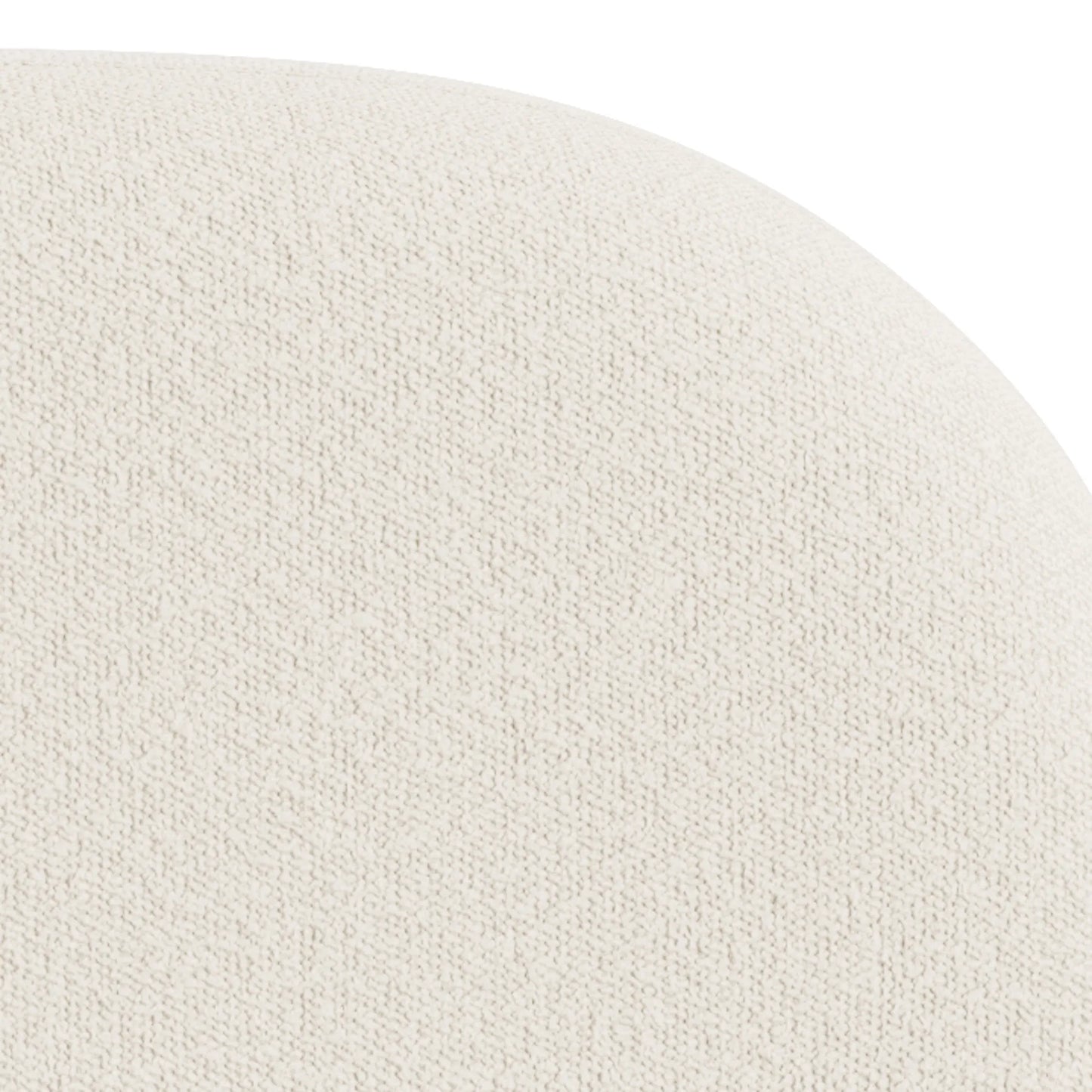 Plush Queen Bed Head - Copenhagen Off White