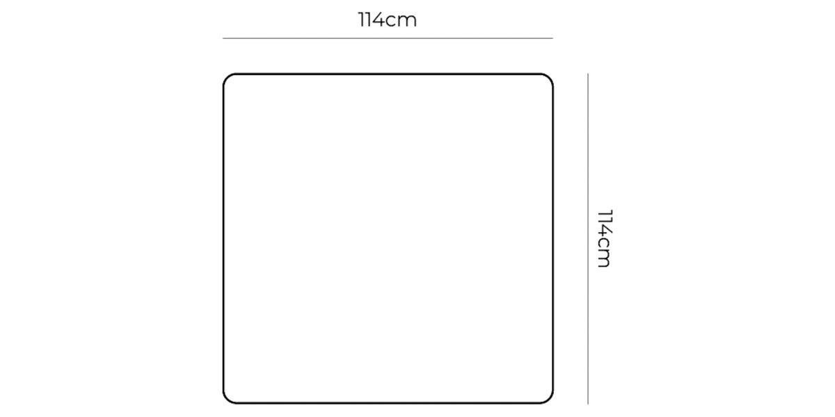 Melt Ottoman - Fleck Rust dimensions