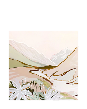 Each and Every Step Canvas Print 45cm x 55cm