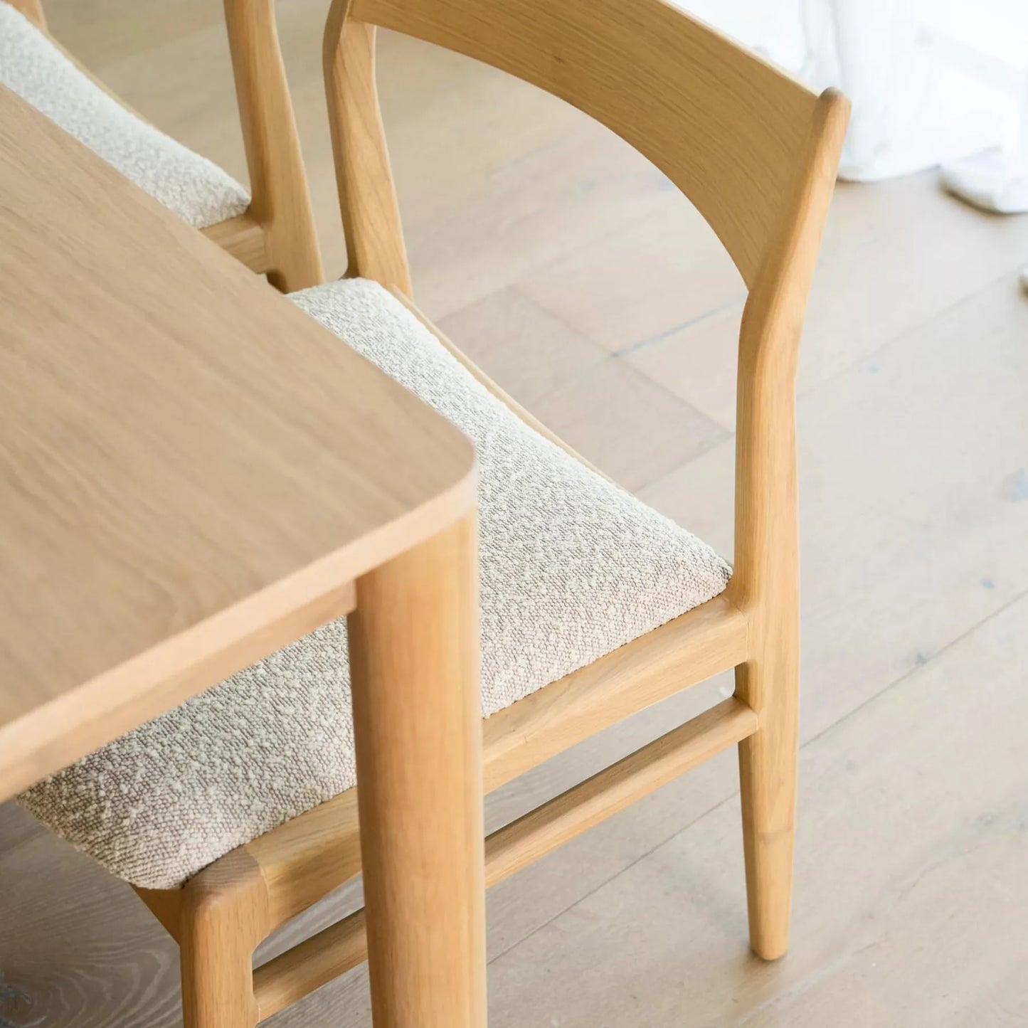 Eclipse Dining Chair - Oak / Copenhagen Grey
