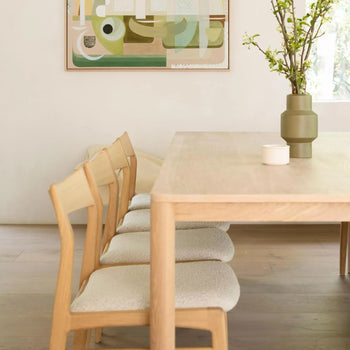 Eclipse Dining Chair - Oak / Copenhagen Grey