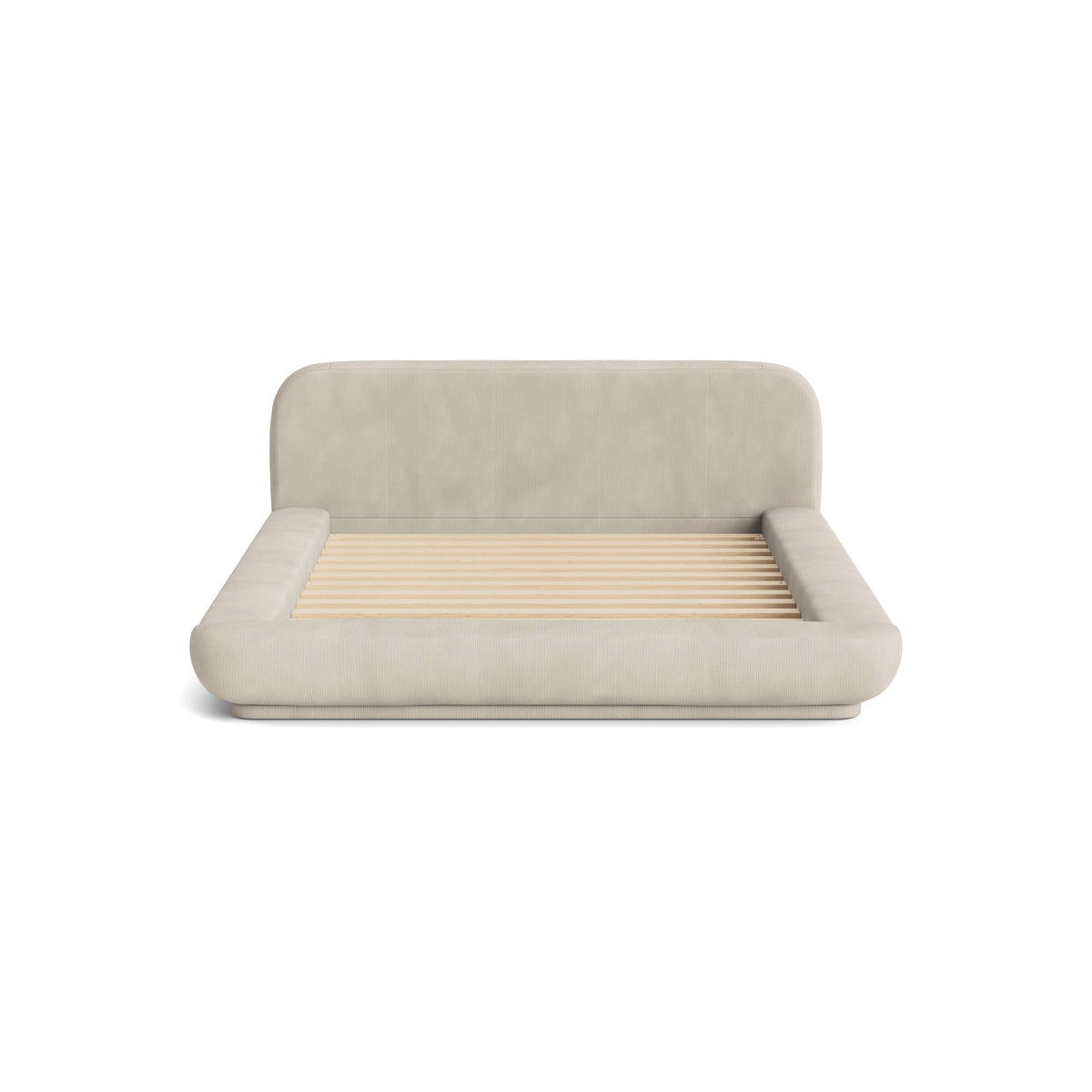 Floss King Bed - Corduroy Mist