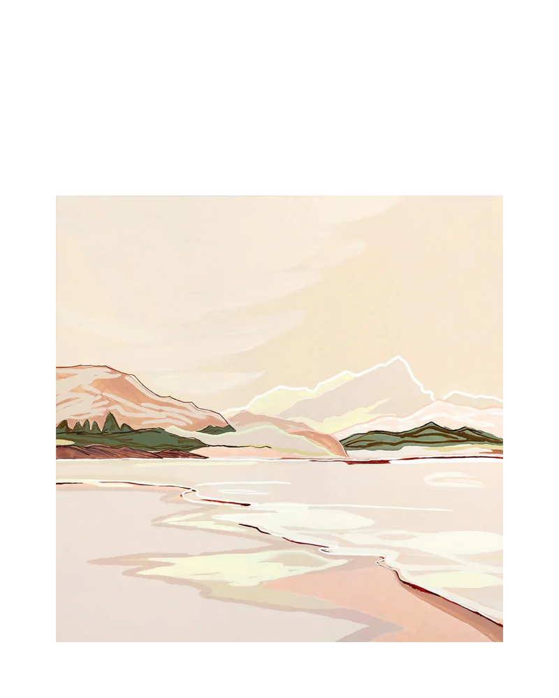 Glimmers Canvas Print 100cm x 100cm
