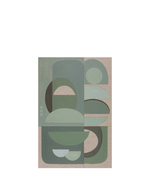 Green Arch Canvas Print 76Cm x 50Cm