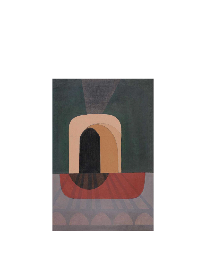Hades Arch Canvas Print 91Cm x 61Cm