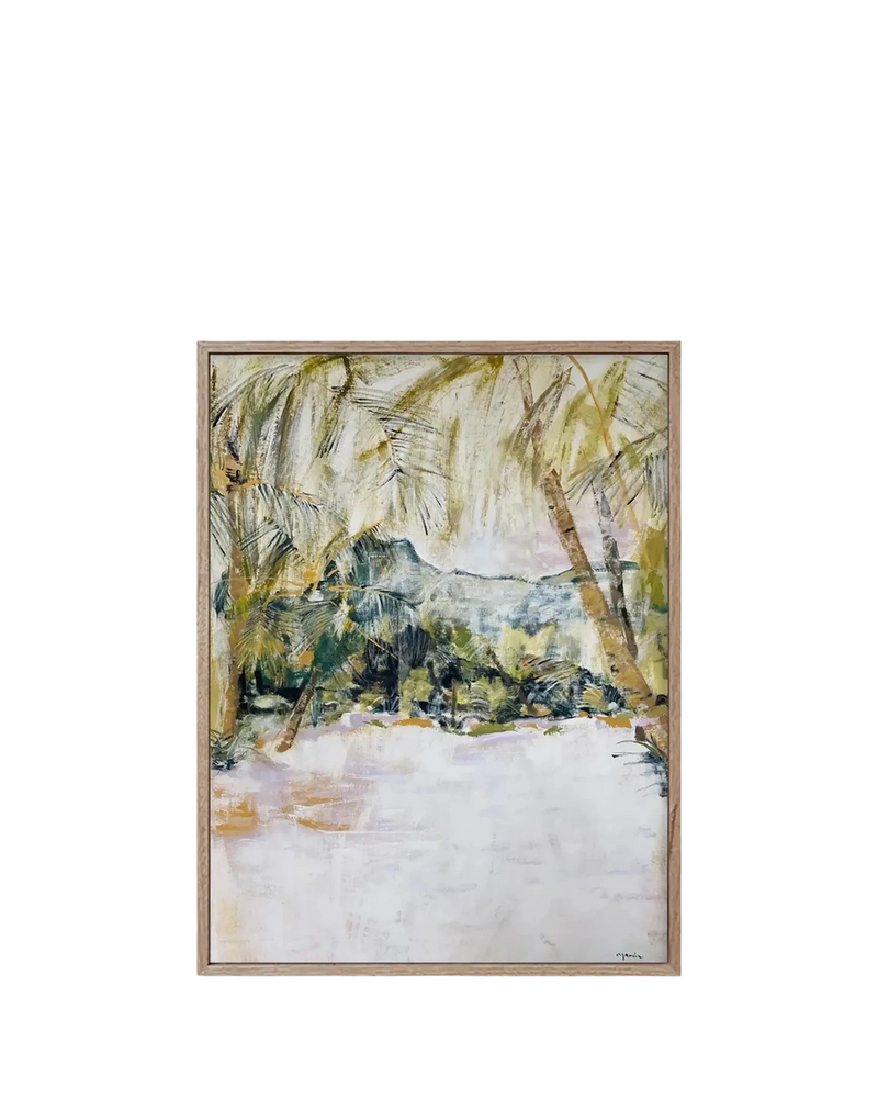 Hana Baie Canvas Print - 59.4cm x 84cm (A1)