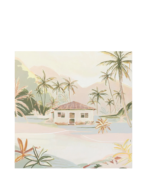 Here, in Paradise Canvas Print 45cm x 55cm