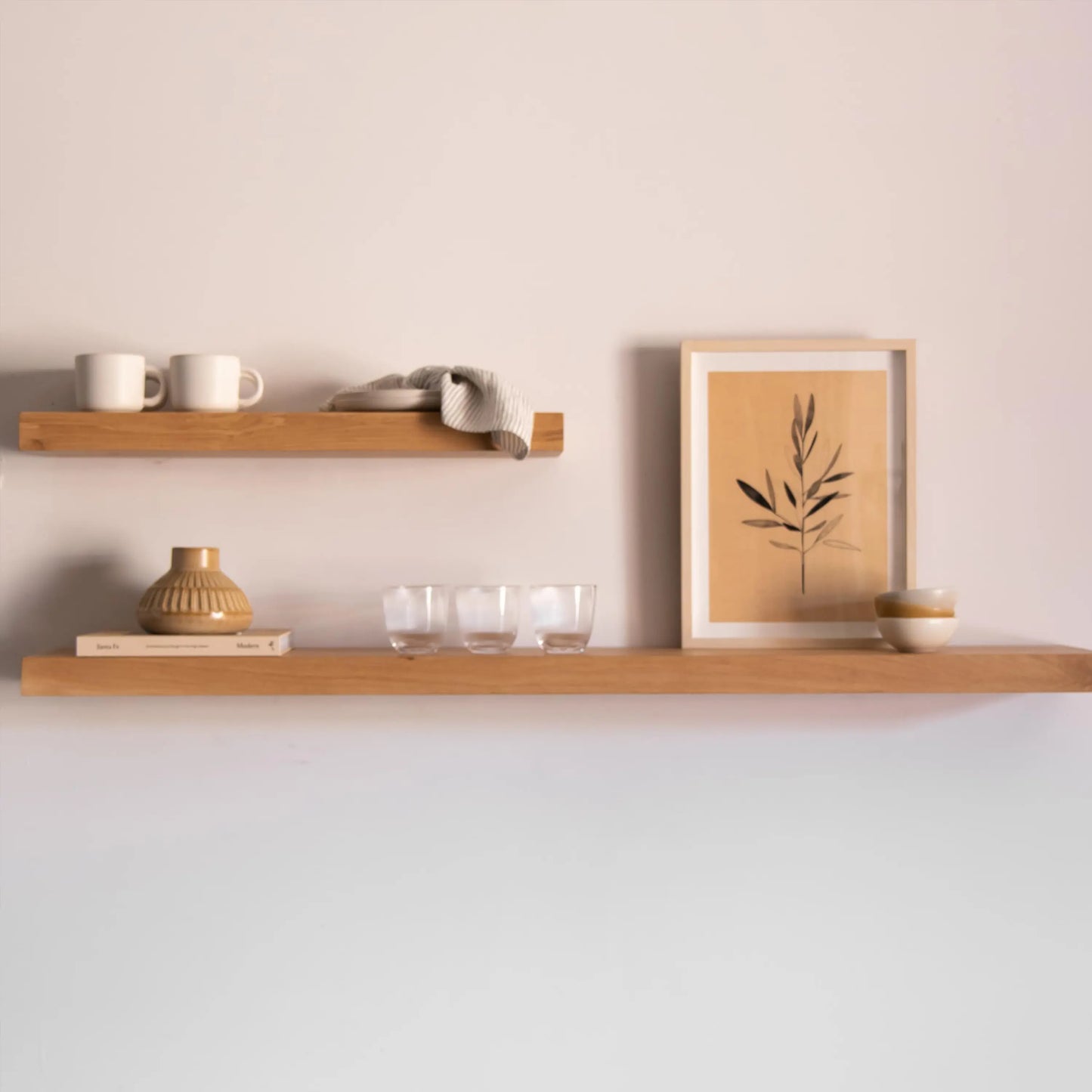 Hold Wall Shelf 140cm - Oak