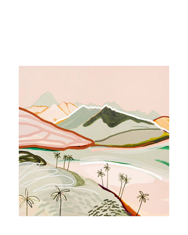 In Sun We Trust Canvas Print 140Cm x 140Cm