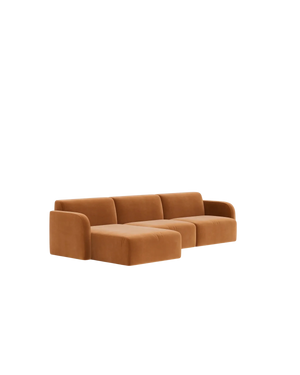 Jam 4.5 Seater LHF Chaise Sofa - Opal Ochre