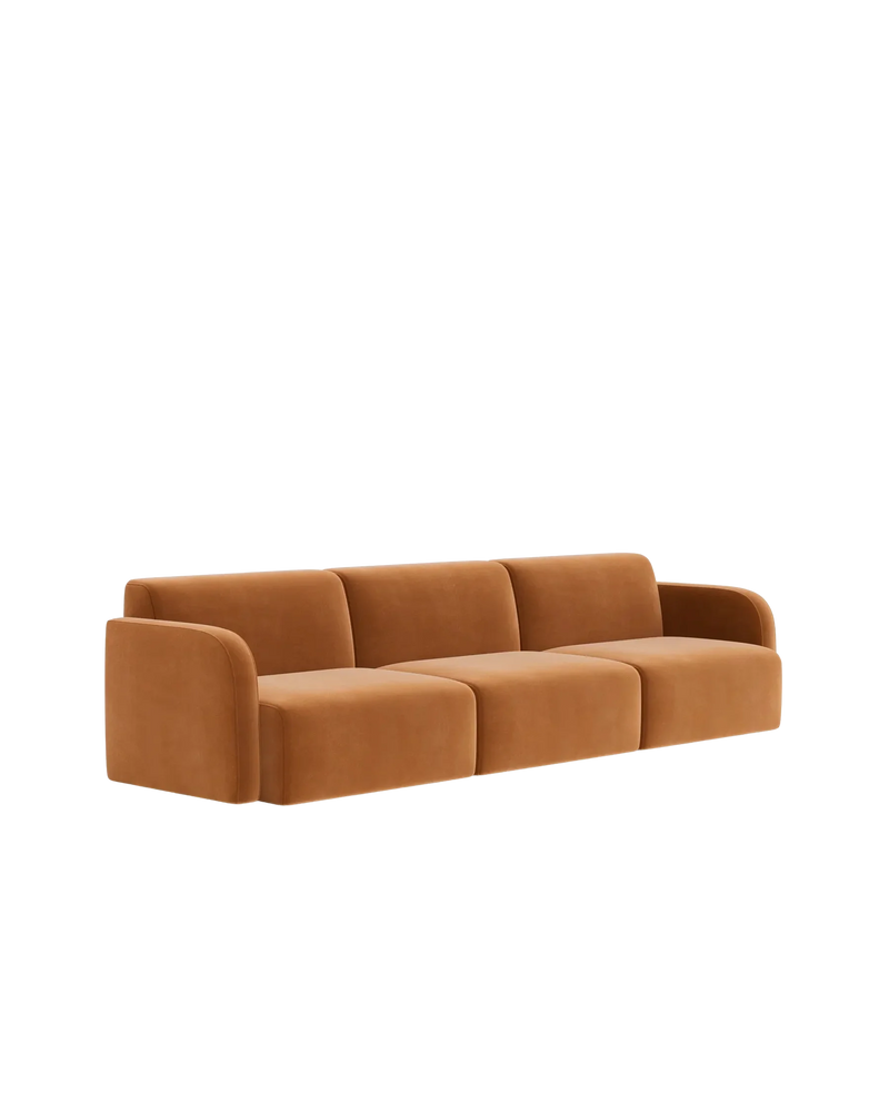 Jam 4.5 Seater Sofa - Opal Ochre