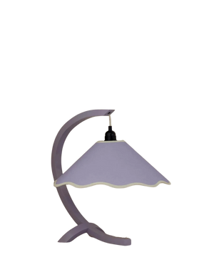 Kira Table Lamp - Lavender / Pale Yellow