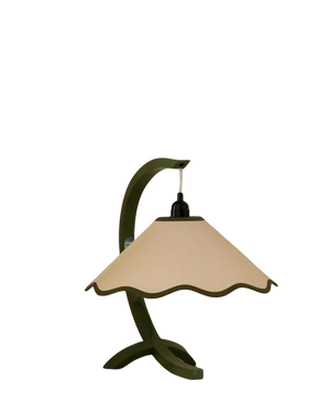 Kira Table Lamp - Sage / Pearl