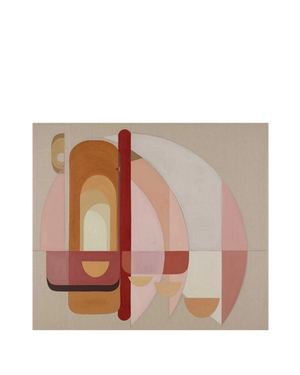 Magna Arch Canvas Print 40Cm x 45Cm Black Frame