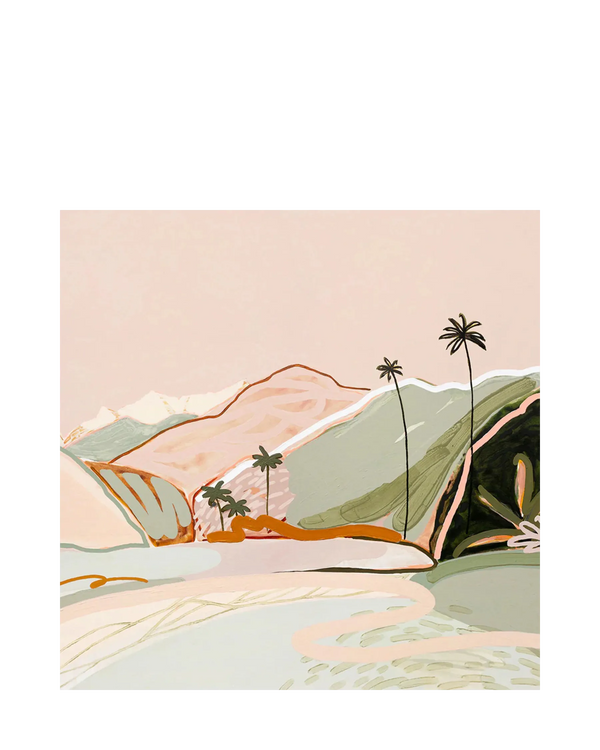 Mataora Means Happy Canvas Print 45Cm x 55Cm