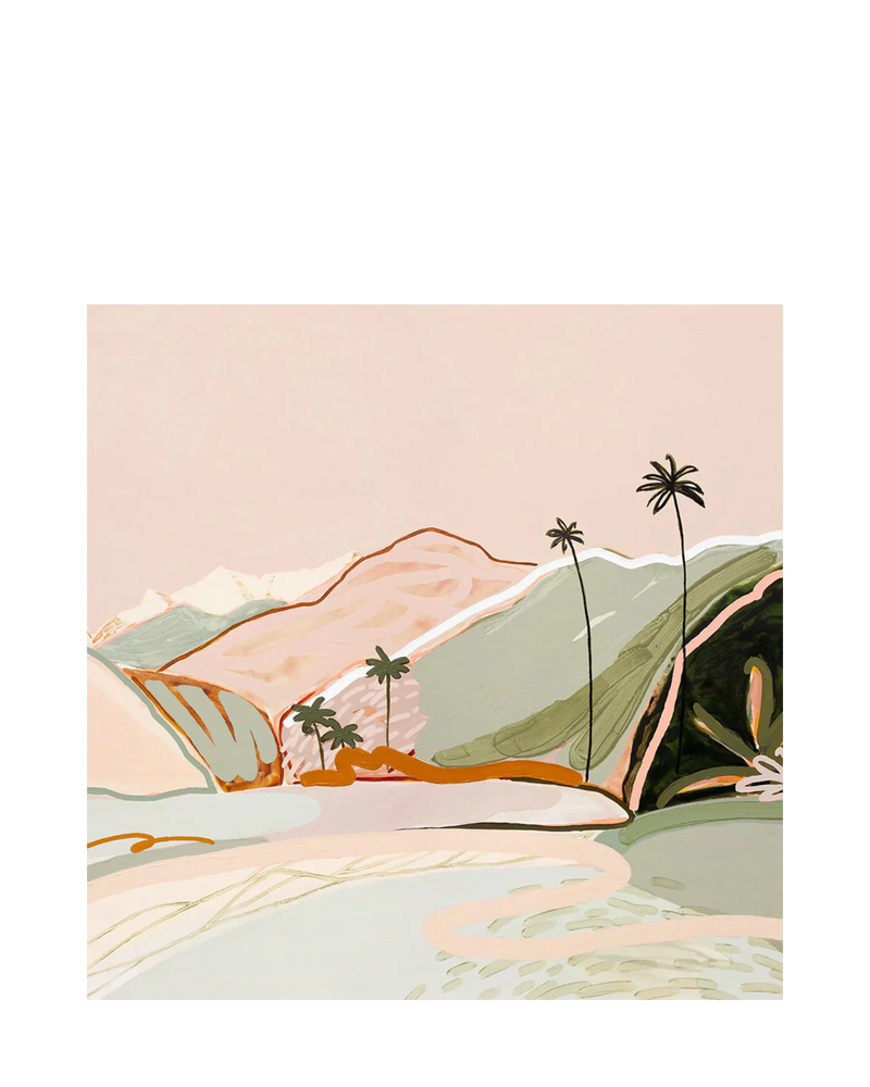 Mataora Means Happy Canvas Print 45Cm x 55Cm