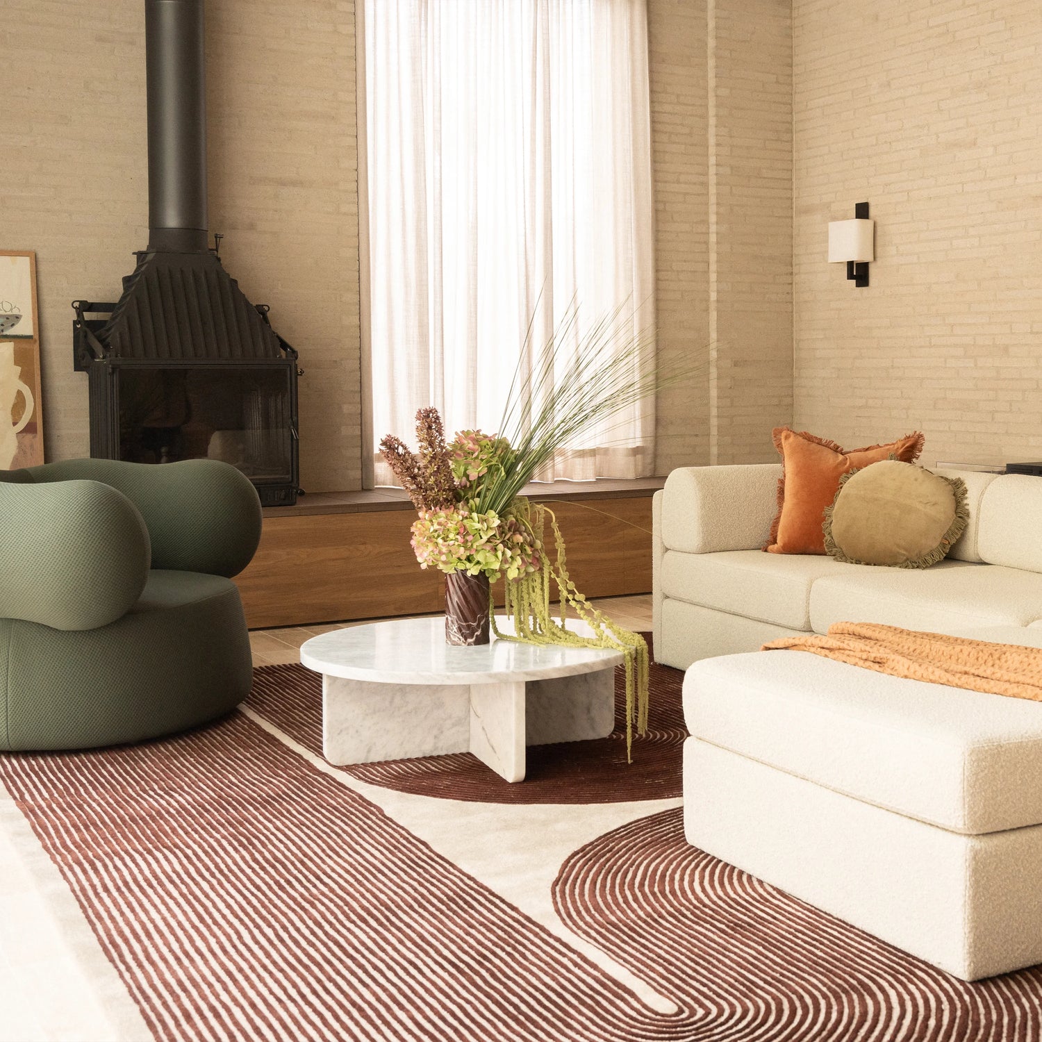 Buy Claude Coffee Table - Earth Marble by Ode Design online - RJ Living