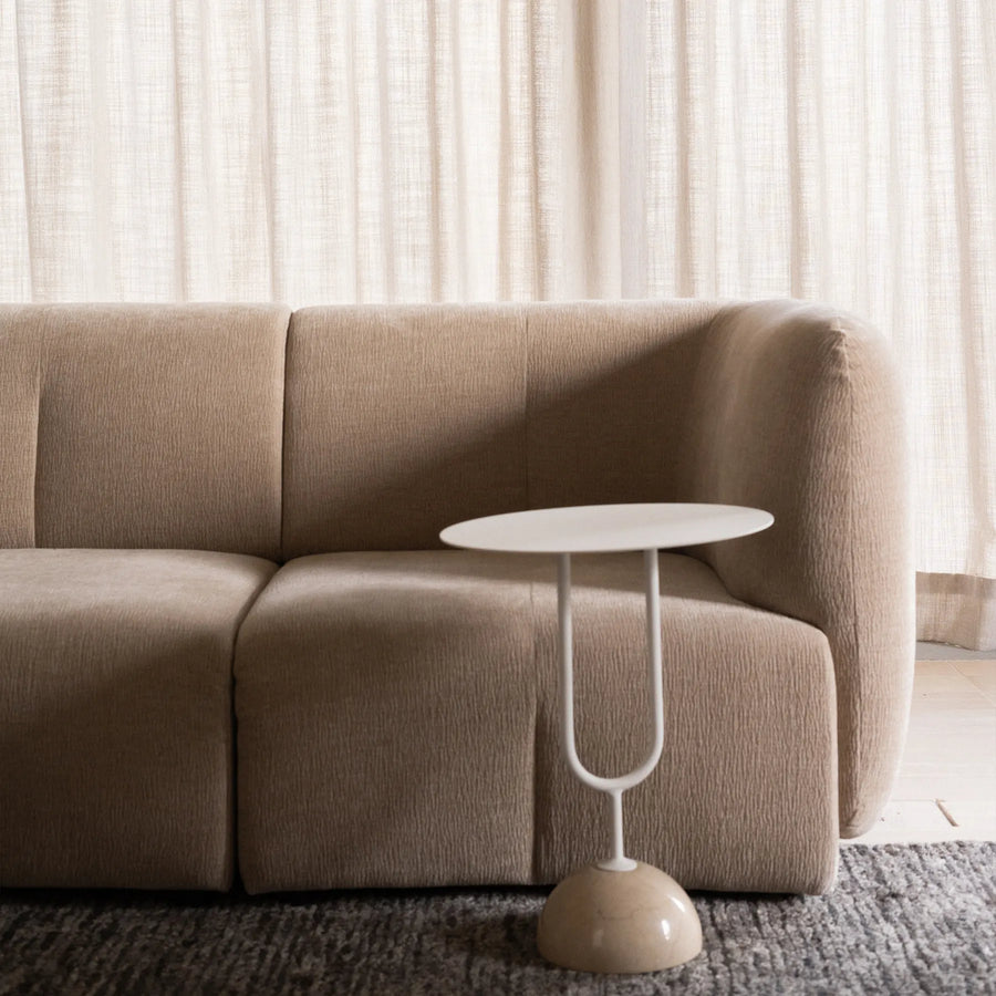 Plum 3 Seater Sofa - City Almond