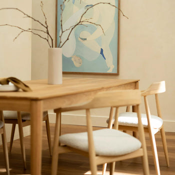 Profile Dining Chair - Oak / Copenhagen Grey