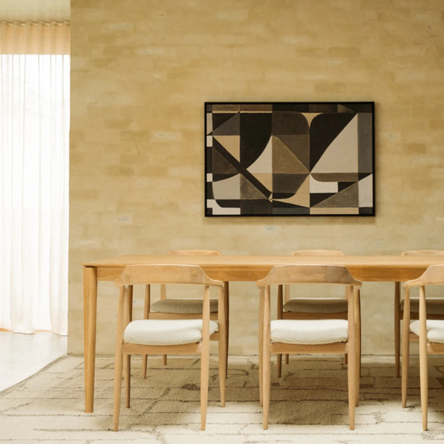 Profile Dining Chair - Oak / Copenhagen Grey