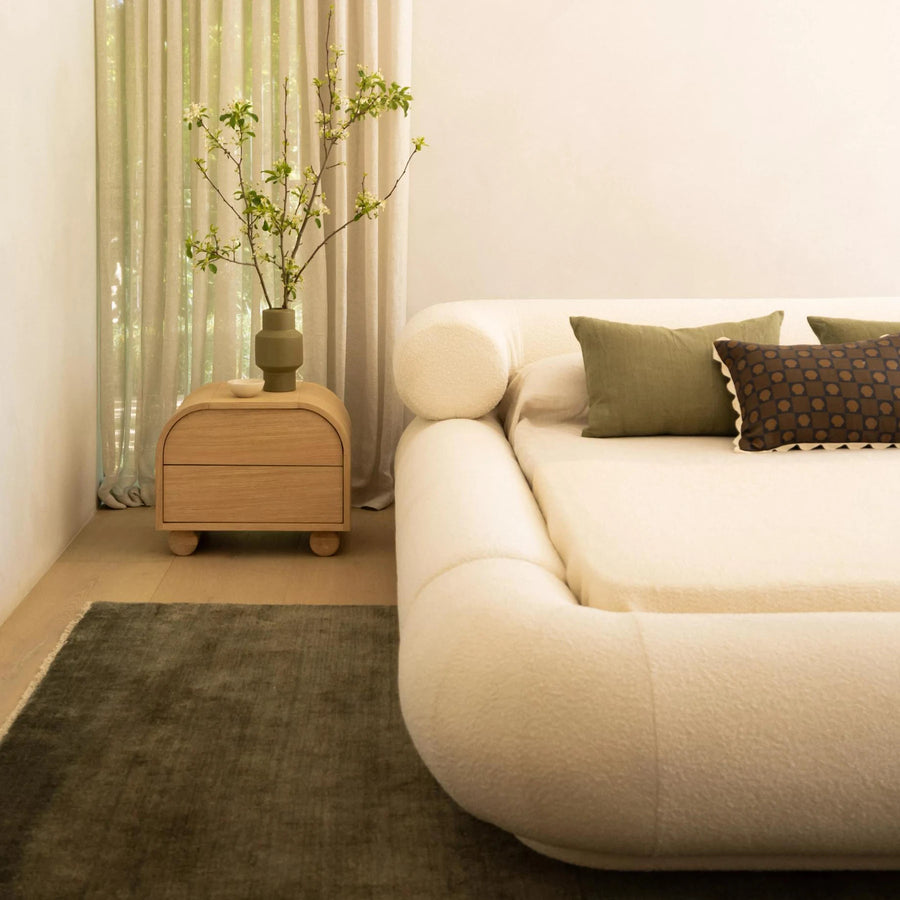 Restore King Bed - Copenhagen Off White