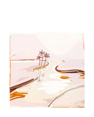 River Of Light Canvas Print 30cm x 30cm