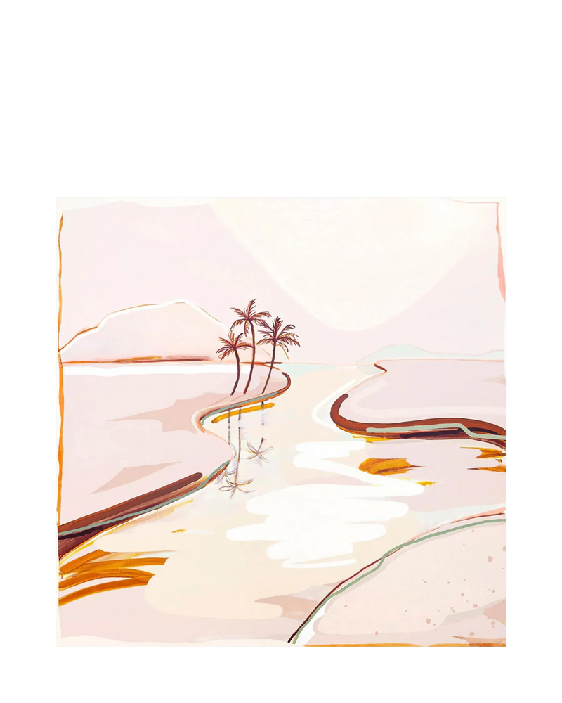 River Of Light Canvas Print 50Cm x 50Cm