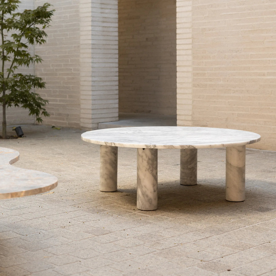 Sector Coffee Table - Grey Carrara