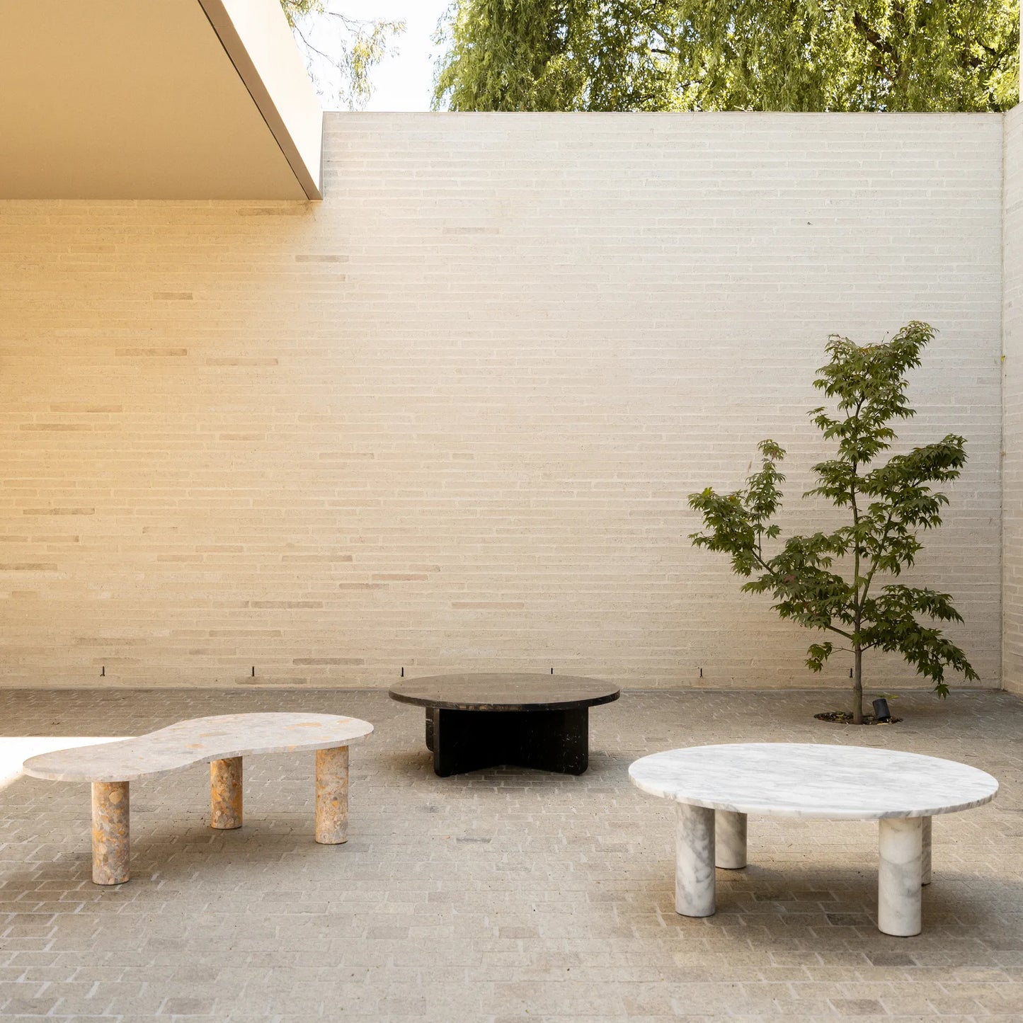 Sector Coffee Table - Grey Carrara