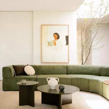 Odean Side Table - Olive