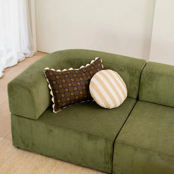 Stretch 4 Seater Sofa - Corduroy Forest