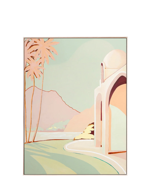 Temple of the Heart Canvas Print 54cm x 72cm