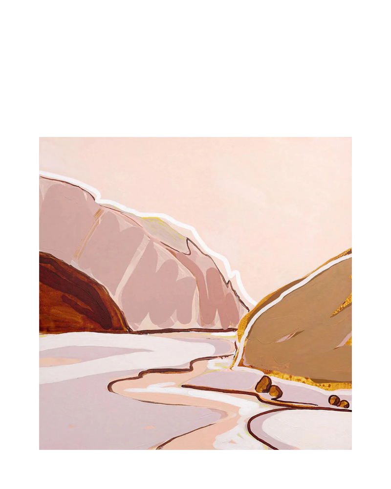 The Heart Of It All Canvas Print 80Cm x 80Cm